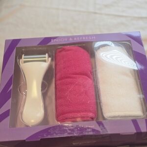 Hair Accessory Trio - Pink and White